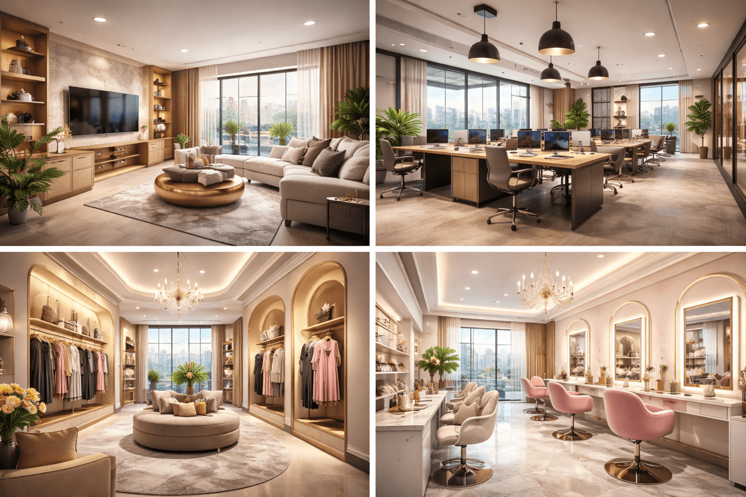 office, shop, saloon, home interior designer in noida